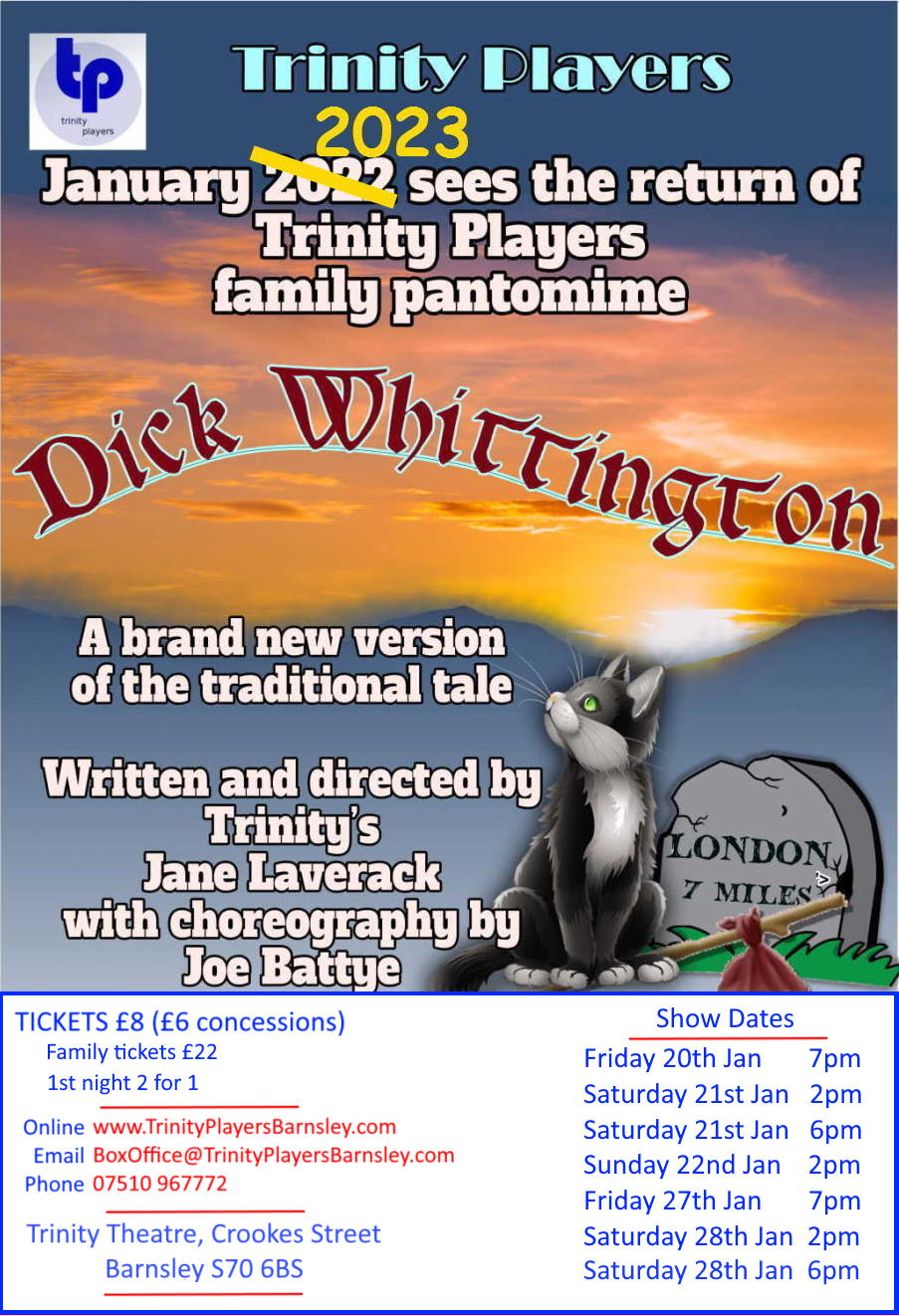 Dick Whittington 2023 Poster Print